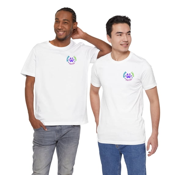 Rescue, Foster, Adopt Classic Crew Neck, Short Sleeve T-Shirt