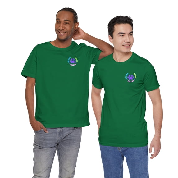 Rescue, Foster, Adopt Classic Crew Neck, Short Sleeve T-Shirt