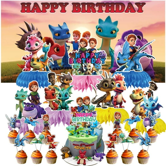 Rescue Riders Party Decorations Decor Supplies Honeycomb Centerpieces Table Toppers Cake Toppers for Birthday Photo Props