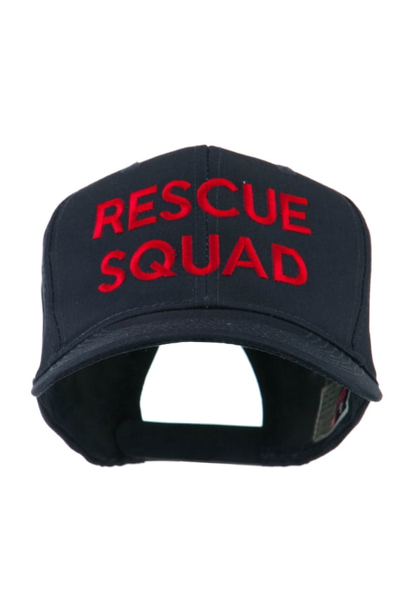 Rescue Squad Embroidered Cap - Navy OSFM
