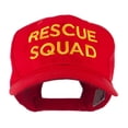 thumbnail image 1 of Rescue Squad Embroidered Cap - Red OSFM, 1 of 5