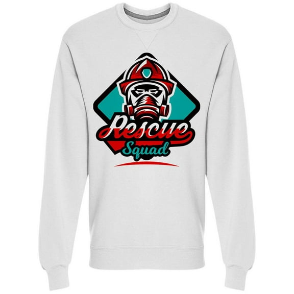 , Rescue Squad Sweatshirt Men -Image by Shutterstock, Male Small