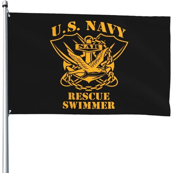Rescue Swimmer Banner Outdoor Flag House Flag Garden Flag Yard Flag 4x6ft