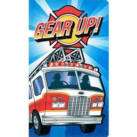 Rescue Vehicles 'Gear Up' Invitations w/ Envelopes (8ct)