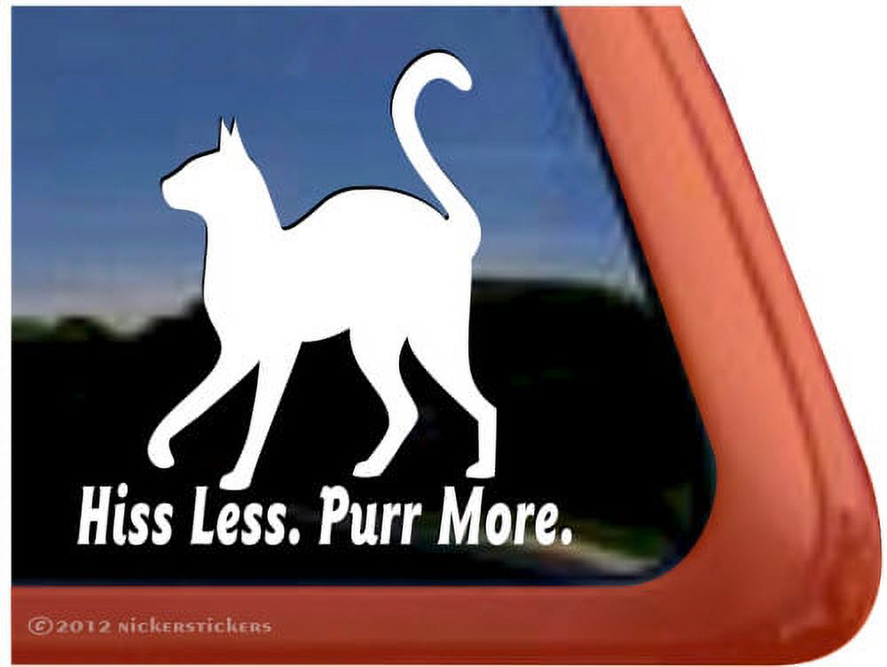 Rescue a Cat Save Nine Lives | High Quality Vinyl Kitty Cat Window ...