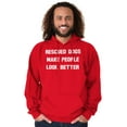 thumbnail image 1 of Rescued Dogs Make People Look Better Hoodie Sweatshirt Women Men Brisco Brands L, 1 of 6
