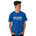 thumbnail image 1 of Rescued Favorite Breed Animal Lover Men's Graphic T Shirt Tees Brisco Brands S, 1 of 6