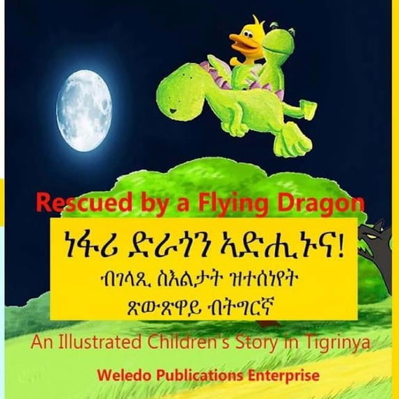 Rescued by a Flying Dragon: An Illustrated Children's Story in Tigrinya, (Paperback)