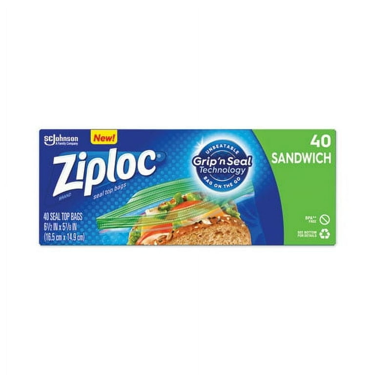 Resealable Sandwich Bags, 1.2 mil, 6.5 Resealable Sandwich Bags, 1.2 mil, 6.5