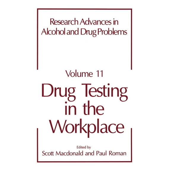 Research Advances in Alcohol and Drug Problems, (Hardcover)