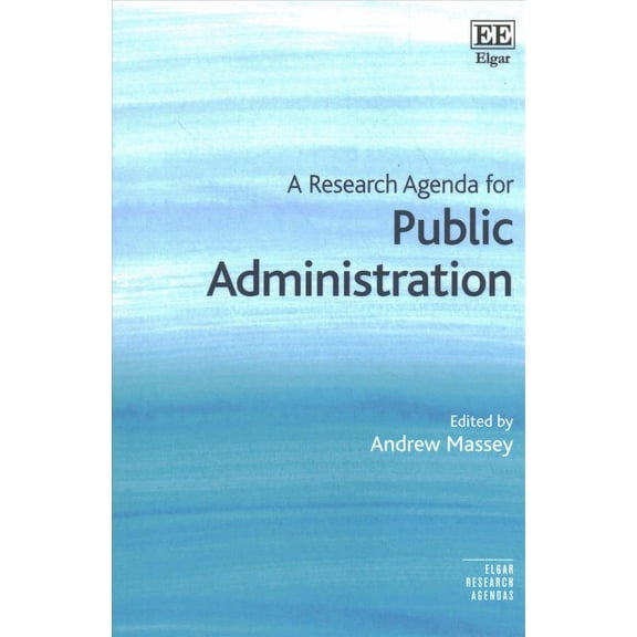 Research Agenda for Public Administration