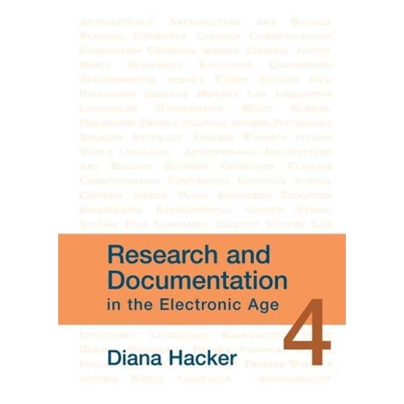 Pre-Owned Research and Documentation in the Electronic Age (Spiral-bound) 0312443390 9780312443399
