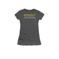 thumbnail image 1 of Research Is What I'm Doing When I Don't Know What Im Doing Jrs Sheer T-Shirt, 1 of 1