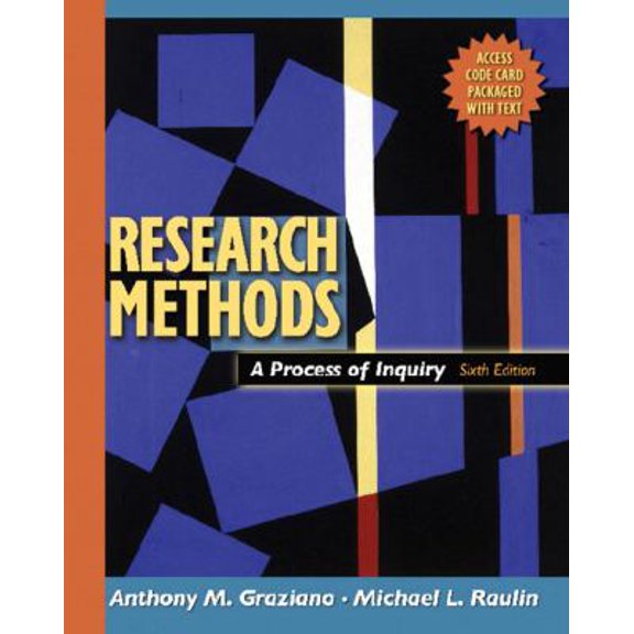Pre-Owned Research Methods: A Process of Inquiry (Hardcover) 0205484751 9780205484751