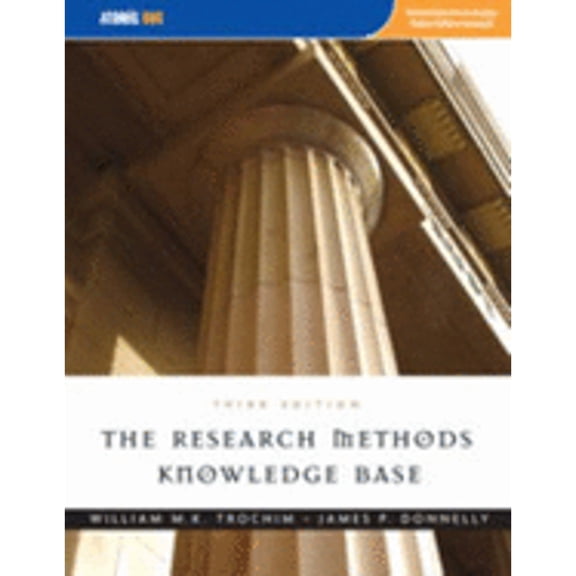 Pre-Owned The Research Methods Knowledge Base, 3rd Edition (Paperback) 1592602916 9781592602919