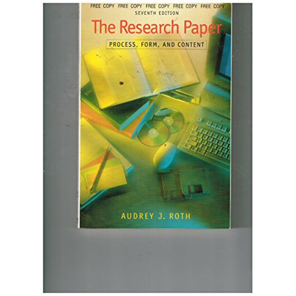 Pre-Owned Research Paper: Process, Form, and Content (Paperback) 053417454X 9780534174545