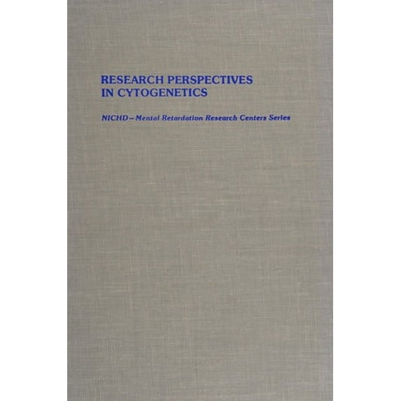 Pre-Owned Research Perspectives in Cytogenetics 9780839118343 /