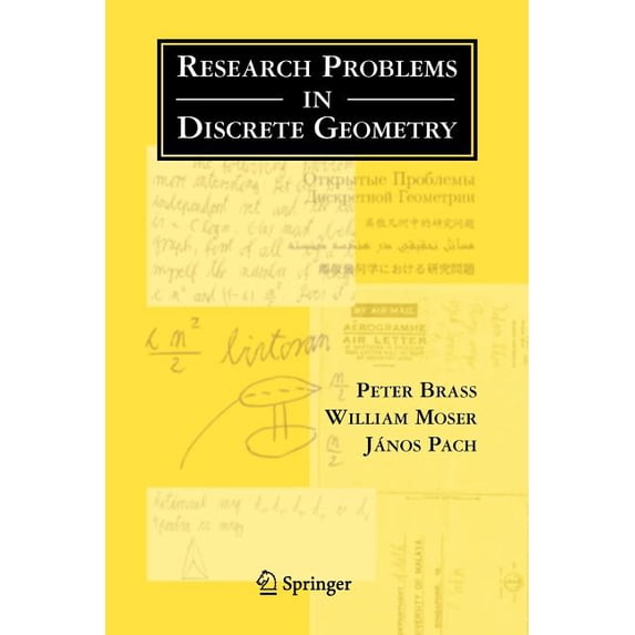 Research Problems in Discrete Geometry, (Paperback)