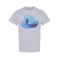 thumbnail image 1 of Research Underwater Shark T-Shirt Men -Image by Shutterstock, Male XX-Large, 1 of 2
