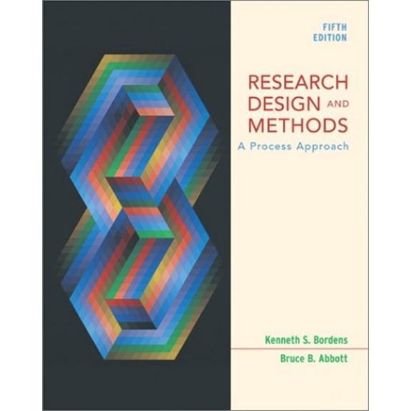 Pre-Owned Research and Design Methods: A Process Approach Paperback
