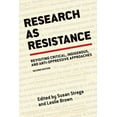 thumbnail image 1 of Research as Resistance, 2nd Edition, (Paperback), 1 of 1