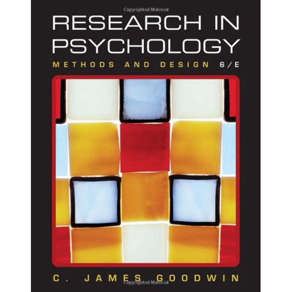 Pre-Owned Research In Psychology: Methods and Design (Hardcover) 047052278X 9780470522783