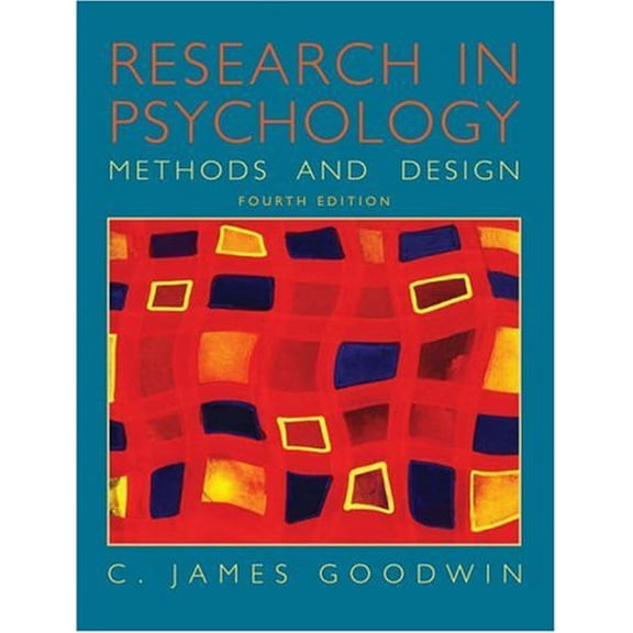 Pre-Owned Research In Psychology: Methods and Design (Hardcover) 0471450081 9780471450085