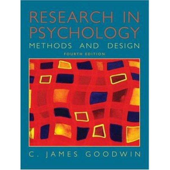 Pre-Owned Research In Psychology: Methods and Design (Hardcover) 0471450081 9780471450085