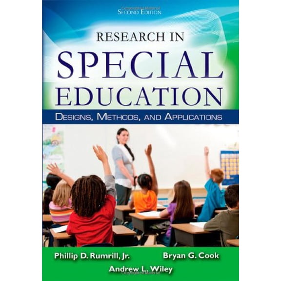 Pre-Owned Research in Special Education: Designs, Methods, and Applications (Paperback) 0398086044 9780398086046