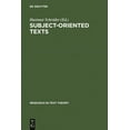 thumbnail image 1 of Research in Text Theory Subject-Oriented Texts: Languages for Special Purposes and Text Theory, Book 16, (Hardcover), 1 of 1