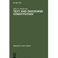 thumbnail image 1 of Research in Text Theory Text and Discourse Constitution: Empirical Aspects, Theoretical Approaches, Book 4, (Hardcover), 1 of 1
