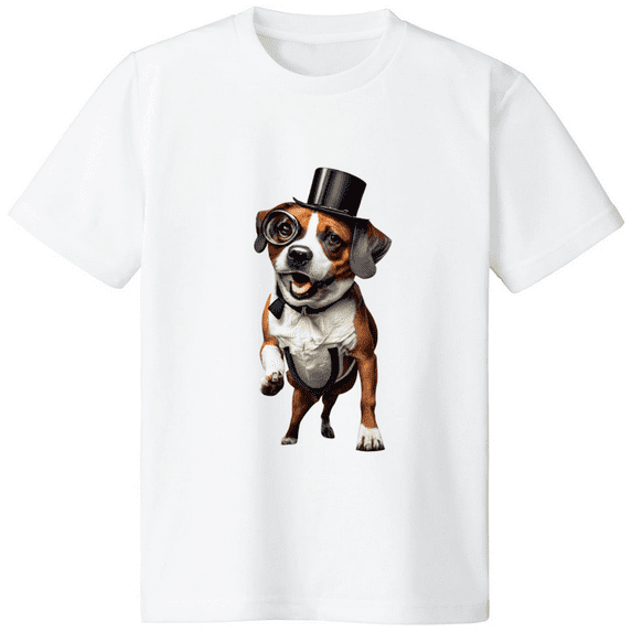 Researcher's Dog Personalized Pattern T-shirt 3508122_white