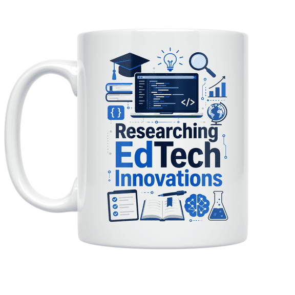 Researching EdTech Innovations - Tech Enthusiast - 11 oz Ceramic Coffee Mug
