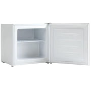 Resenkos 1.1 Cu.Ft Countertop Mini Freezer, Compact Upright Freezer with Removable Shelves, White