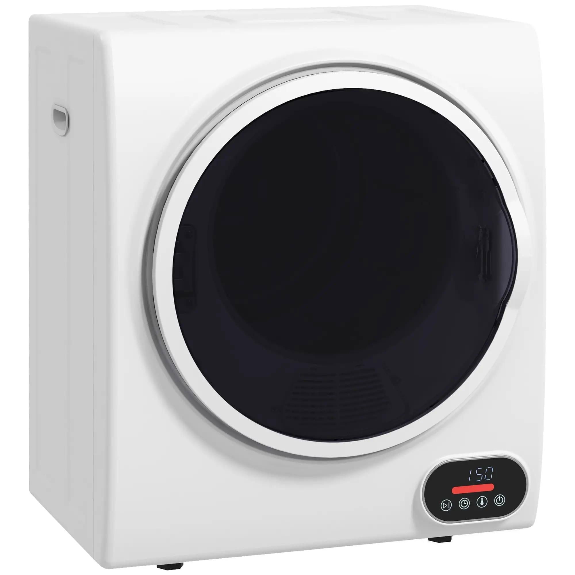 Resenkos 1.5 cu.ft Portable Compact Clothes Laundry Dryer with Intelligent Drying for Apartments Dorms RVs, 850W, White