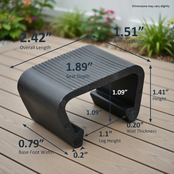 Resenkos 10-Pack Outdoor Sectional Sofa Connectors Heavy-Duty All-Weather Nylon Furniture Clips for Wicker, Rattan & Modular Patio Couches (2" Width Compatible)