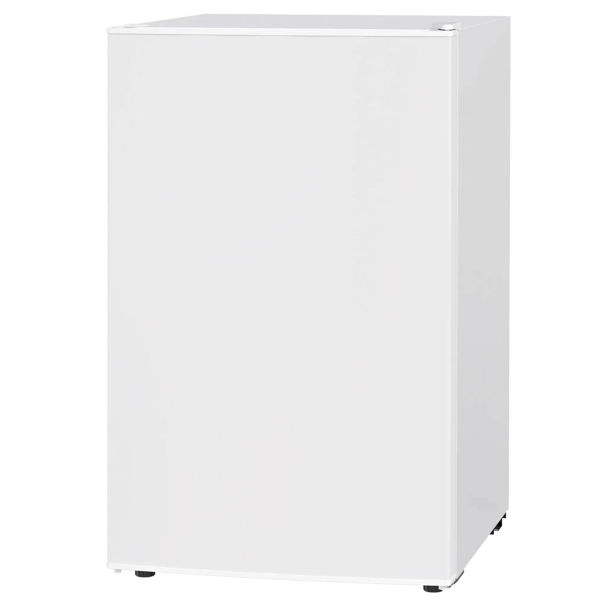 Resenkos 4.5 Cu.Ft Mini Fridge, Single Door Refrigerator with Freezer, Wheels, Adjustable Thermostat, Reversible Door, White
