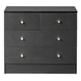 thumbnail image 1 of EDOEMSE 4 Drawer Tall Dresser Chest Of Drawers Storage Cabinet Organizer, Black, 1 of 11