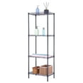 thumbnail image 1 of EDOEMSE 4-Tier Wire Shelving Unit Metal Storage Rack Adjustable Organizer Perfect for Pantry Laundry Bathroom Kitchen Closet Organization, 17.72" L x 11.81" W x 49.61" H, 1 of 13