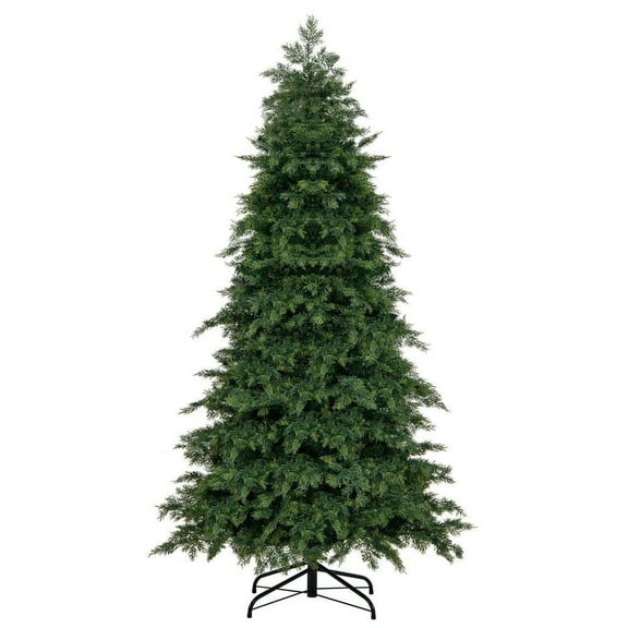 Resenkos 6-Ft Hinged Artificial Christmas Tree with 721 Lush Branch Tips - Green
