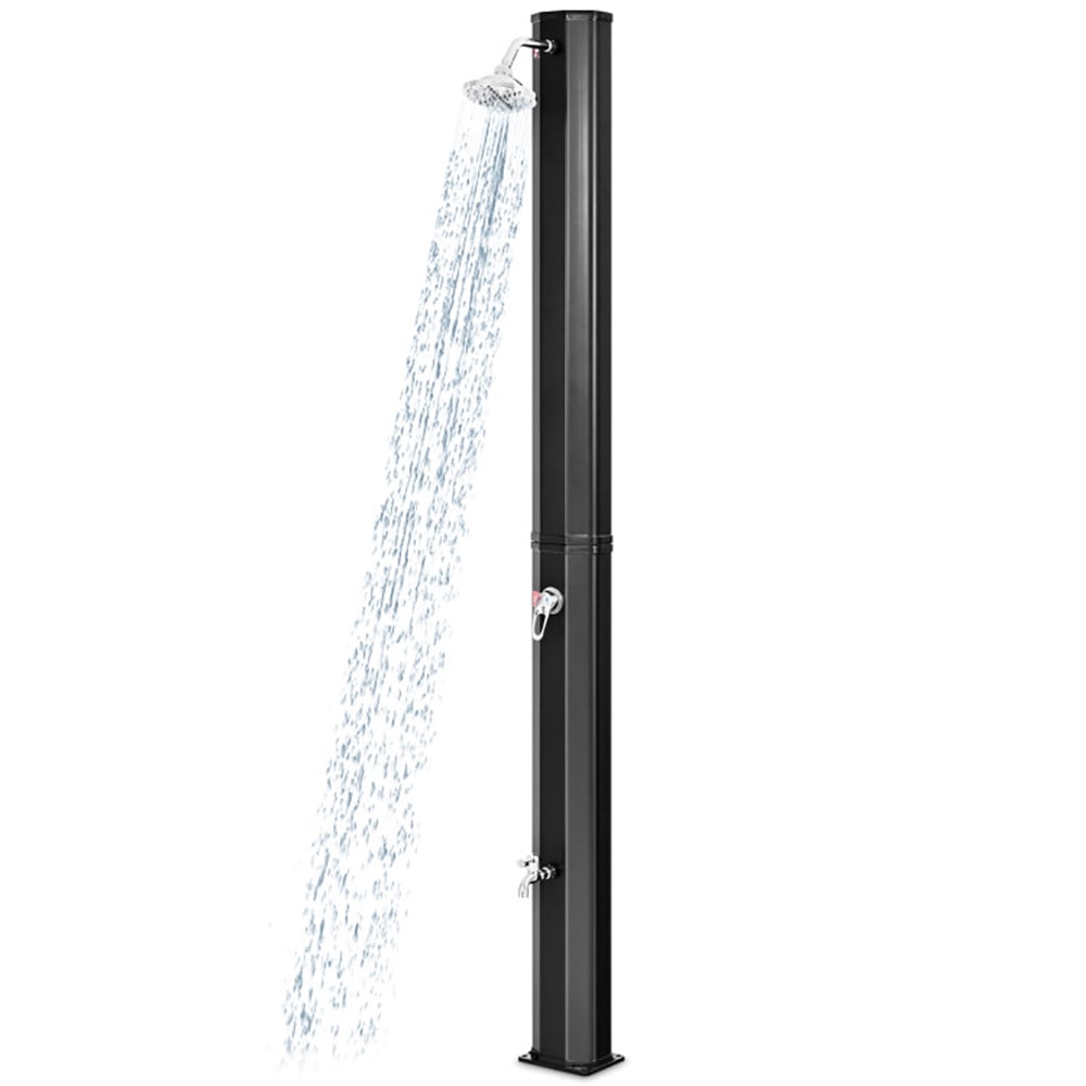 Resenkos 7.2 Feet Adjustable Outdoor Solar Heating Shower Head Resenkos 7.2 Feet Adjustable Outdoor Solar Heating Shower Head
