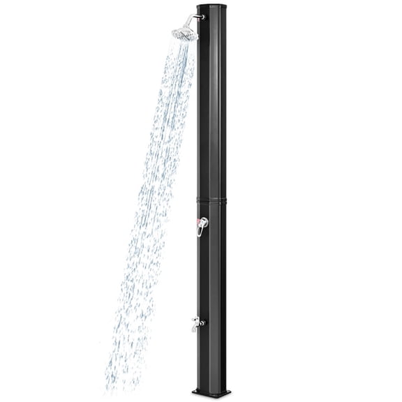 Resenkos 7.2 Feet Adjustable Outdoor Solar Heating Shower Head