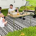 thumbnail image 1 of Resenkos Folding Camping Table, Adjustable Height Aluminum Table, Portable Camping Table for Picnic, Beach, BBQ, Rust-Resistant, 1 of 7