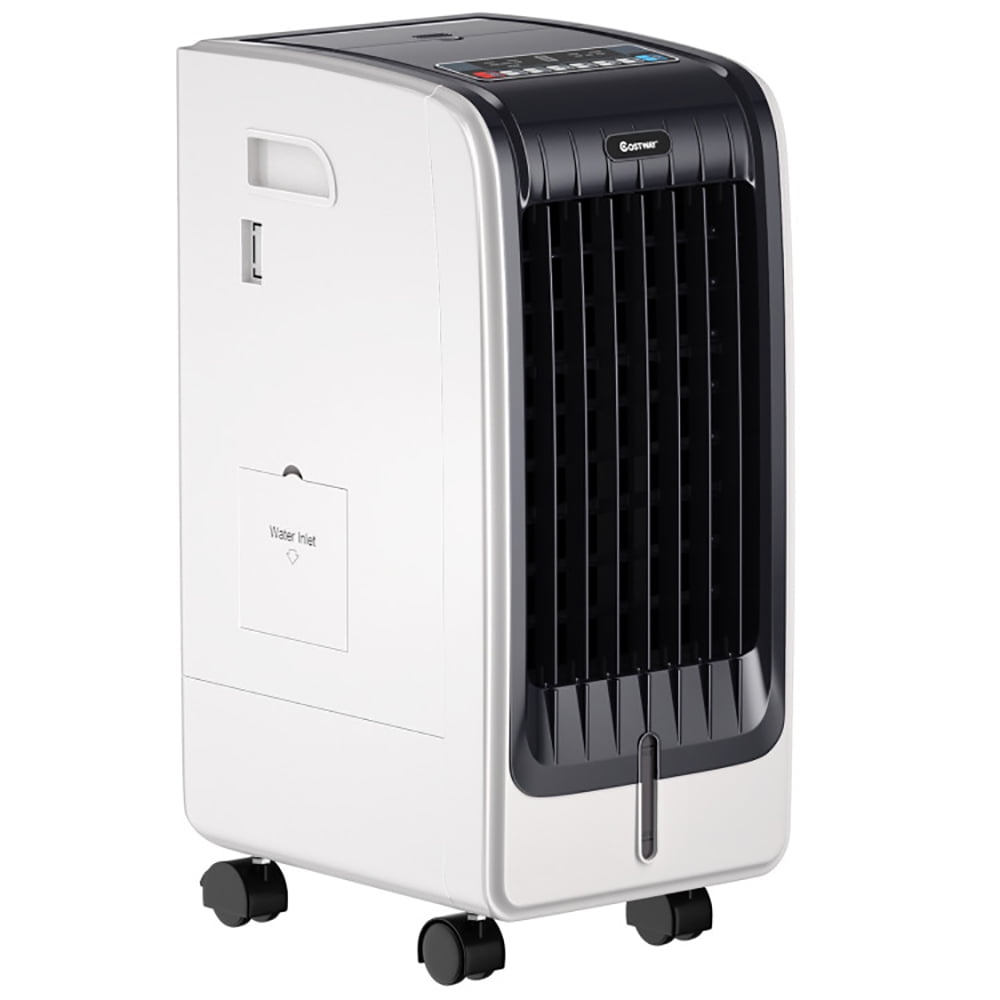 Resenkos Air Conditioner, Cooler,110V Portable Cooling Evaporative Fan with 3-Speed and 8H Timer Function