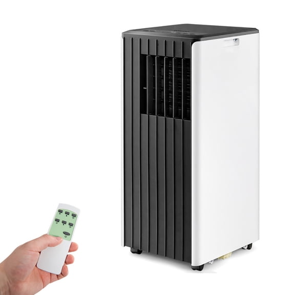 Resenkos Air Conditioner, Cooler,3-in-1 10000 BTU Air Conditioner with Humidifier and Smart Sleep Mode-Black