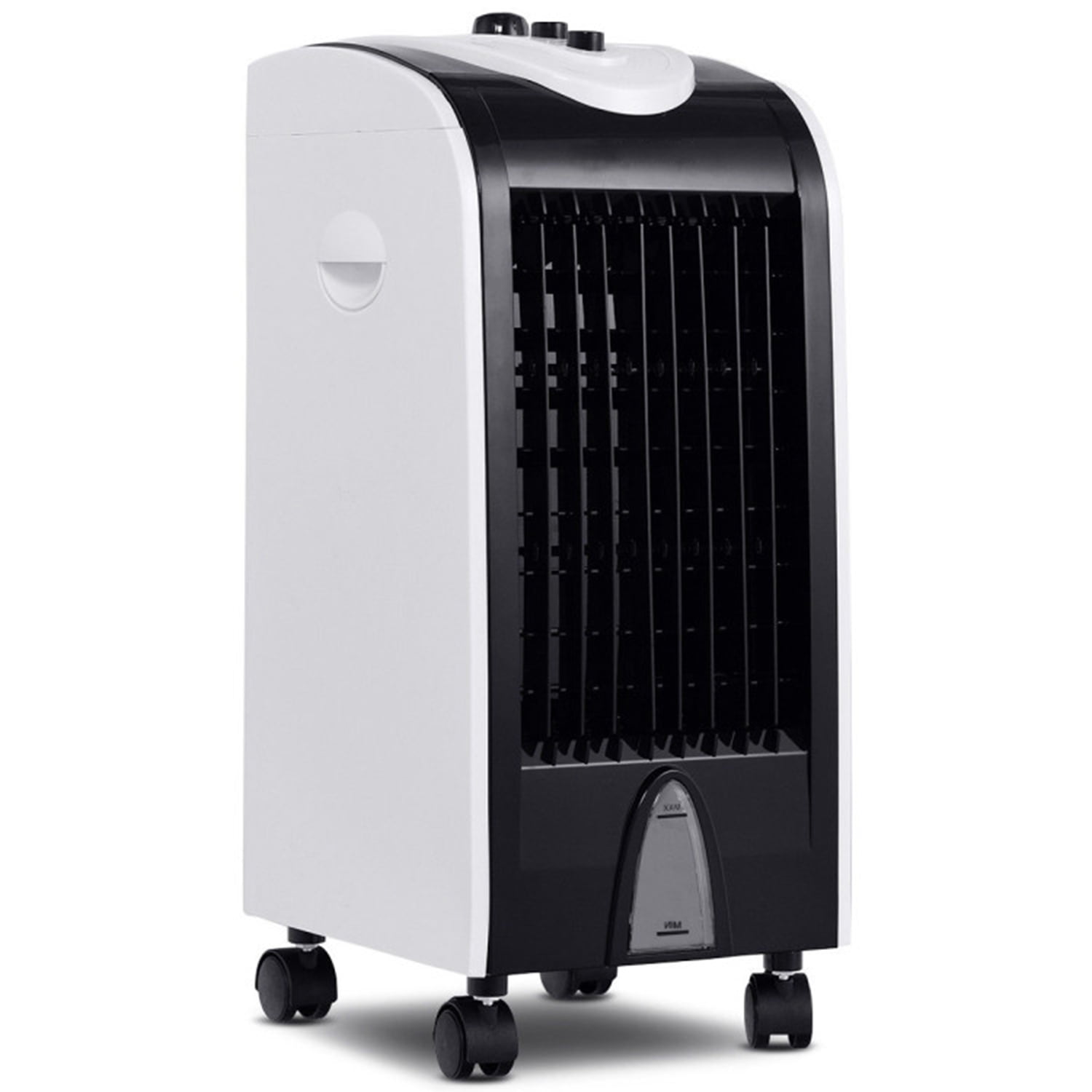 Resenkos 3-in-1 Portable Evaporative Air Cooler with Filter Knob, White Black Resenkos 3-in-1 Portable Evaporative Air Cooler with Filter Knob, White Black