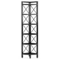 thumbnail image 1 of Resenkos Bookshelf, Storage Shelf, Bookcase,6-Tier Corner Shelf Small Bookshelf Storage Rack for Small Space,Black, 1 of 2