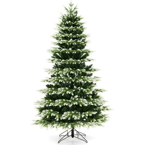 Resenkos Christmas Tree,Home Party Christmas Tree Decorations,7 Feet Hinged Christmas Tree with 500 LED Lights Remote Control