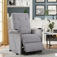 thumbnail image 1 of Resenkos Electric Power Lift Chairs Recliner with Heat and Massage, Power Lift Chair for Elderly with Adjustable Massage Function, Light Gray, 1 of 11
