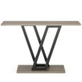thumbnail image 1 of Resenkos Entryway Table, Console Sofa Table,43 Inch Console Table, Industrial Entryway Hallway Table,Gray, 1 of 4